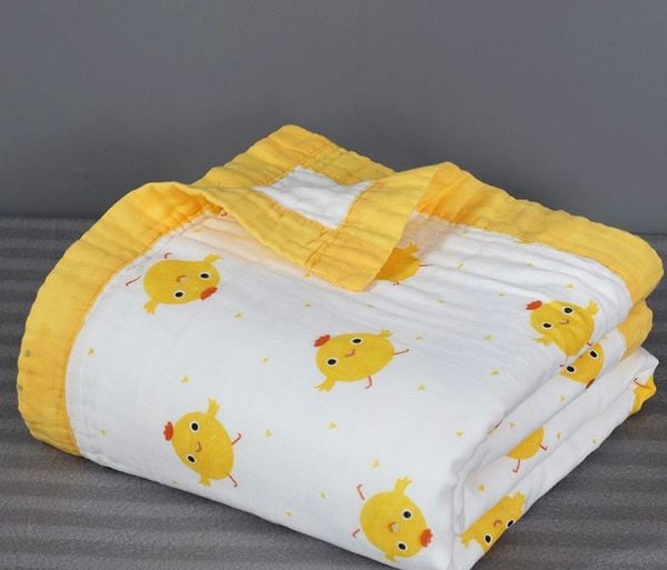 Khăn đa năng cotton 4l/6l bo viền Mom Trusted