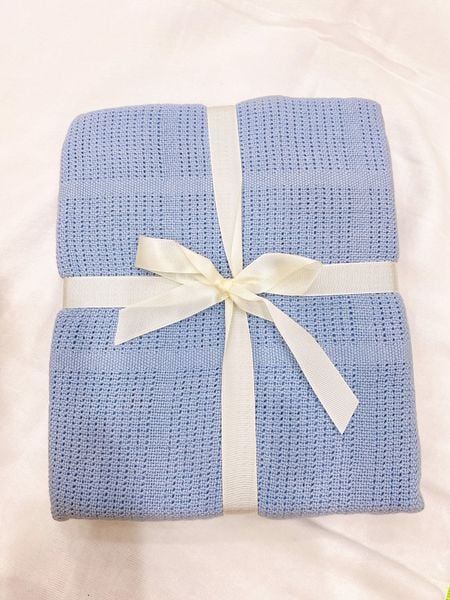 Chăn lưới Mom Trusted sợi tre và Cotton chính hãng