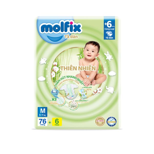 Tã quần Molfix đủ size chính hãng