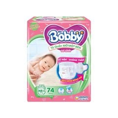 Bỉm quần mở một bên Bobby size NB