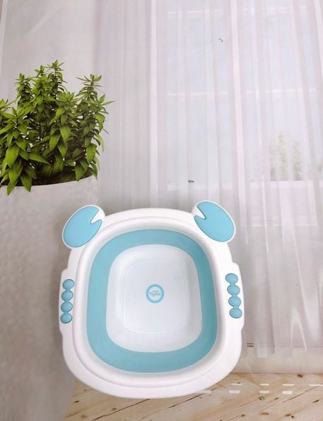 Chậu rửa mặt gấp gọn Mom Trusted chính hãng
