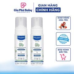 Dầu Gội loại bỏ Cứt Trâu (Viêm Da Tiết Bã) Mustela 150ml- Dầu gội cho bé tạo bọt