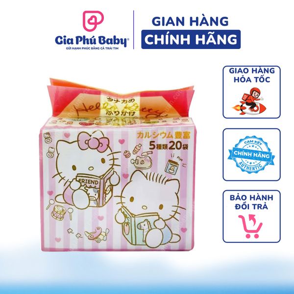 Gia vị rắc cơm Hello Kitty Nhật (Date mới)