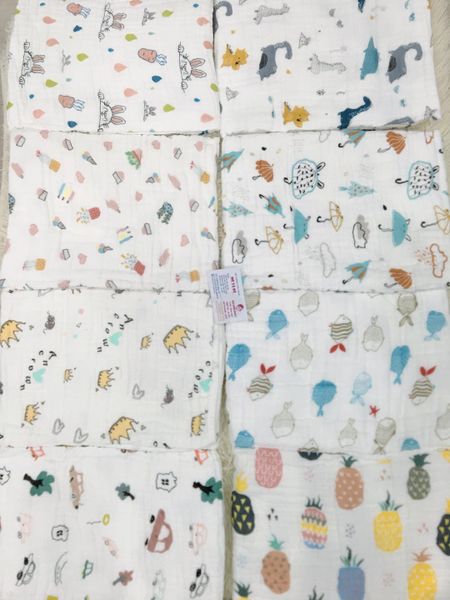 Chăn/khăn đa năng 6 lớp cotton Organics.