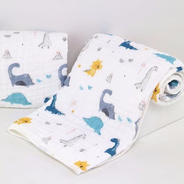 Chăn/khăn đa năng 6 lớp cotton Organics.