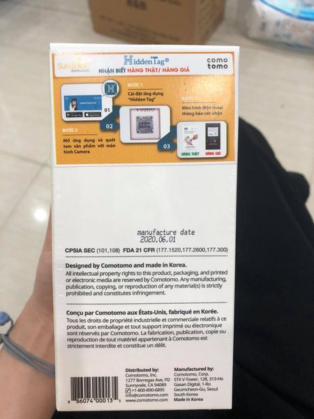 Bình sữa silicone Comotomo 150ml