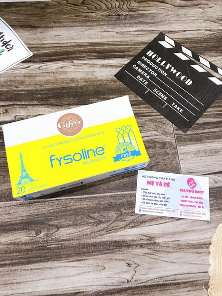 Nước muối vàng Fysoline ( Gifrer)
