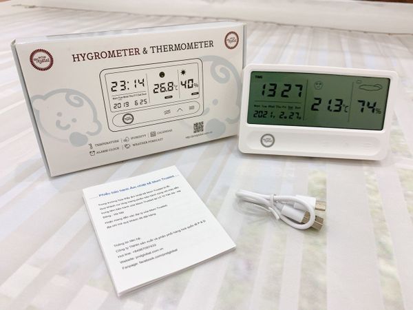 Ẩm nhiệt kế MOM TRUSTED ( bảo hành 12 tháng đổi mới)