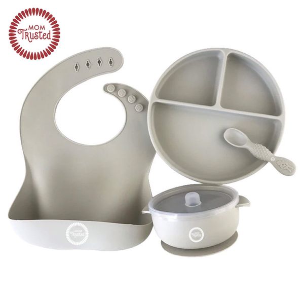 Yếm máng silicone Mom Trusted