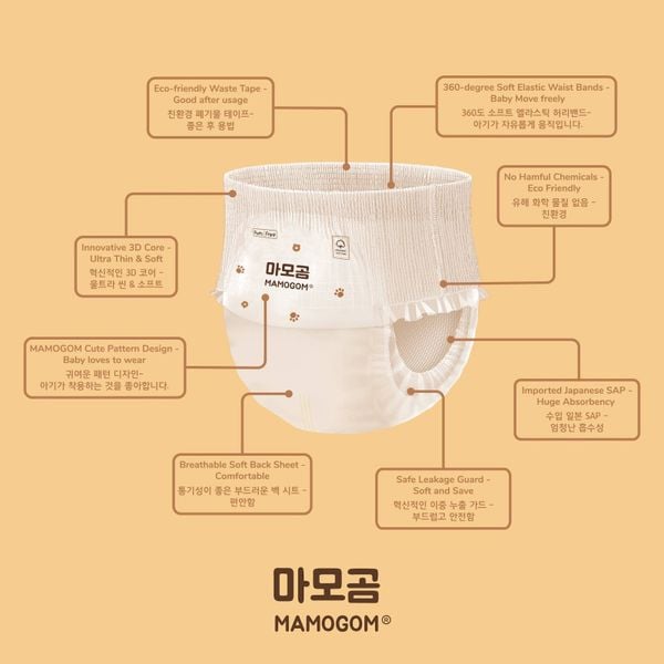 Bỉm Mamogom Hàn Quốc