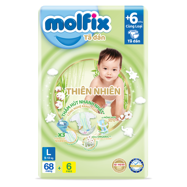 Tã quần Molfix đủ size chính hãng