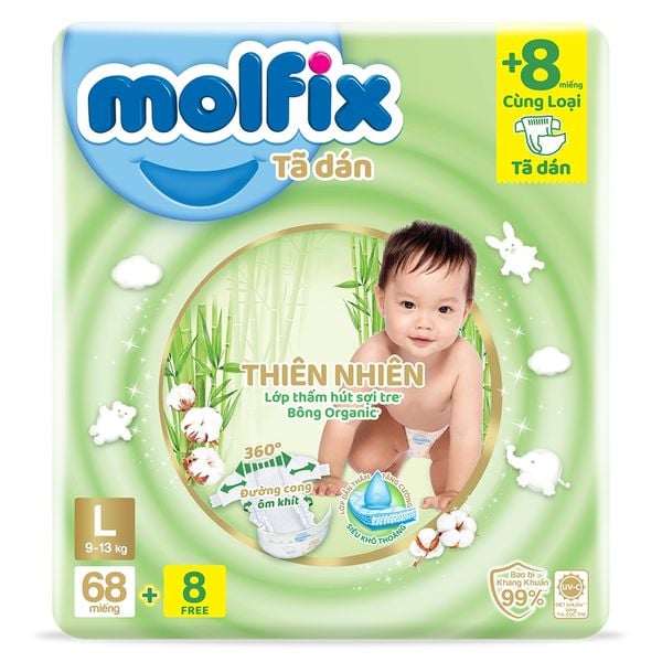 Tã quần Molfix đủ size chính hãng
