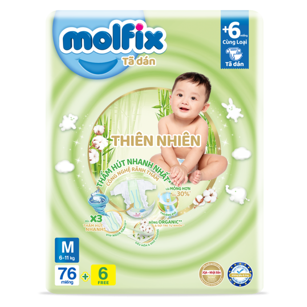 Tã quần Molfix đủ size chính hãng