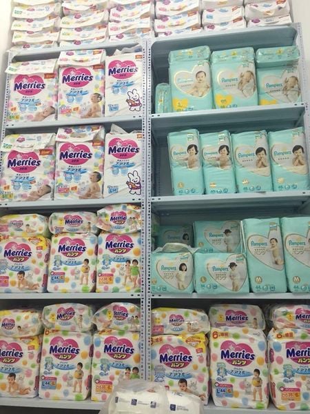 Bỉm Pamper nội địa Nhật  đủ size
