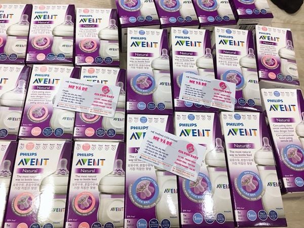 Bình Avent Natural cổ rộng 125ml/260ml