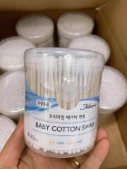 Bông tăm cotton Mother Is (hộp 400 cái)