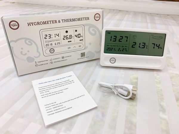 Ẩm nhiệt kế MOM TRUSTED ( bảo hành 12 tháng đổi mới)