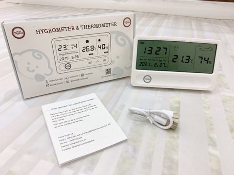 Ẩm nhiệt kế MOM TRUSTED ( bảo hành 12 tháng đổi mới)