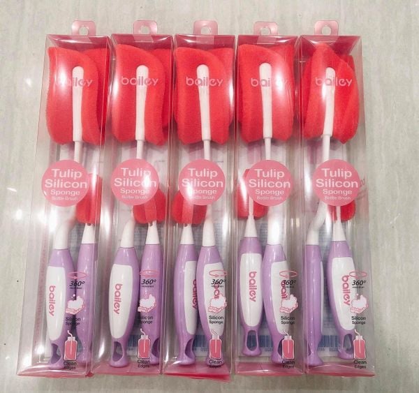 Cọ Bình silicone 360 độ Mother Is Hàn Quốc mẫu 2020