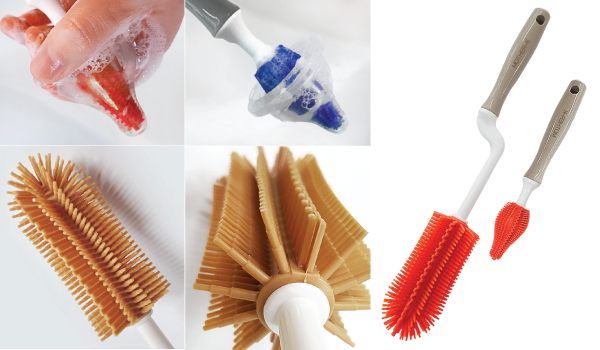 Bộ chổi cọ silicone Mother-K Hàn Quốc