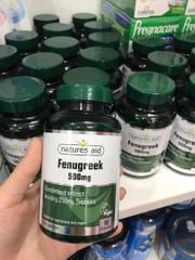 Lợi sữa FENUGREEK 500mg