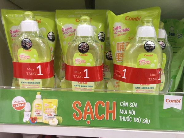 Nước rửa bình combi Nhật Bản
