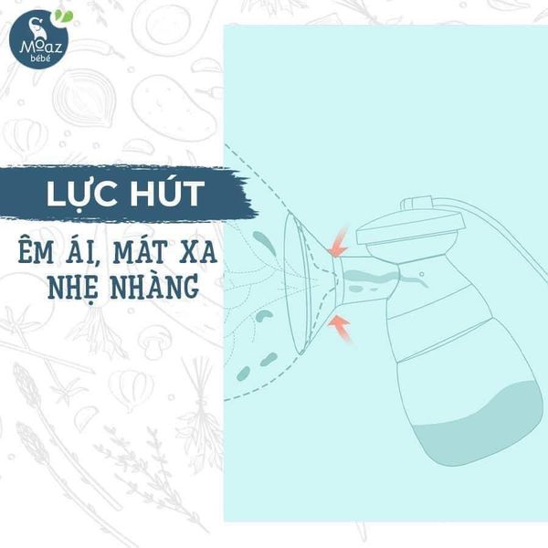 Máy Hút Sữa Điện Đôi Moaz MB 029