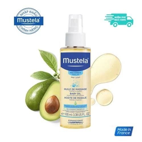 Dầu Massage Mustela 100ml Cho Trẻ Sơ Sinh