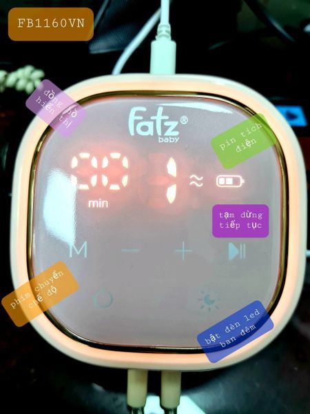 Máy hút sữa điện đôi FATZ BABY RESONANCE 3