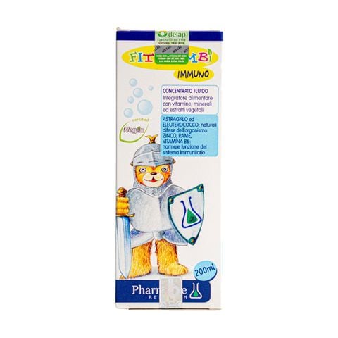 Siro tăng cường đề kháng FITOBIMBI IMMUNO lọ 200ml