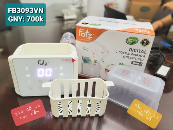 Máy hâm sữa tiệt trùng Duo 3