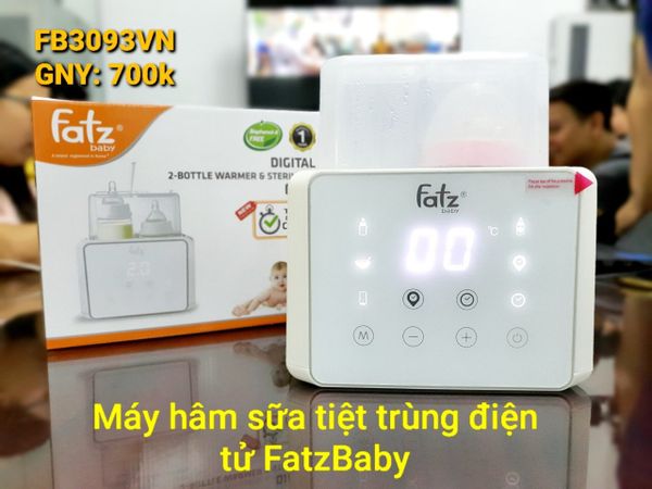 Máy hâm sữa tiệt trùng Duo 3