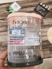 Bình sữa Hegen PPSU 150ml núm ti dành cho bé 1-3 tháng tuổi