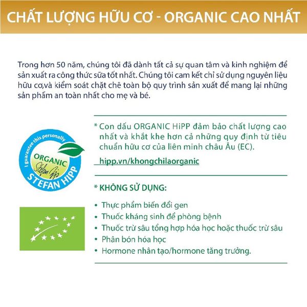 Sữa HiPP Organic Số 4 (800g) – Dinh Dưỡng Hữu Cơ Chuẩn Đức Cho Trẻ Trên 3 Tuổi