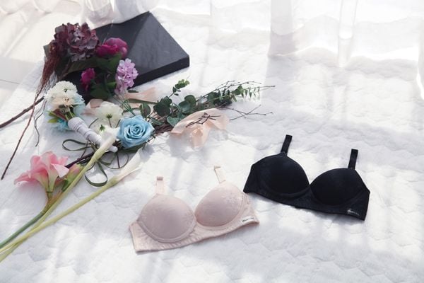 Áo lót bầu và cho con ti hoa văn nổi ( MB11004) - Màu Da