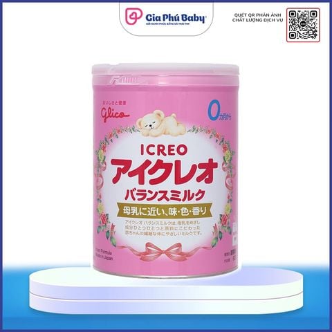 Sữa  GLICO ICREO SỐ 0 800G