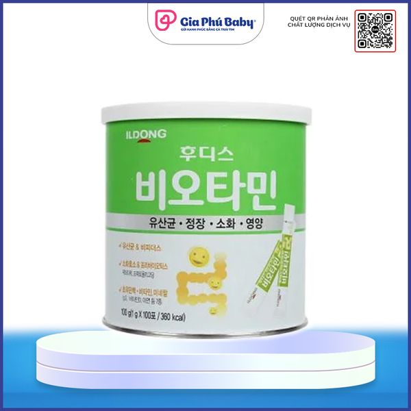 Men tiêu hoá ILDONG mẫu mới 90g (hộp)