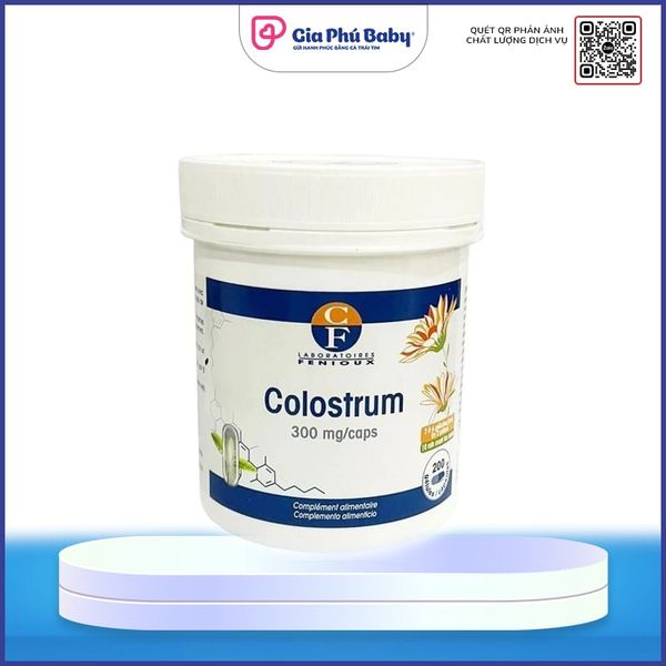 Sữa Non Pháp Colostrum Hộp 200 Viên – Tăng Cường Miễn Dịch
