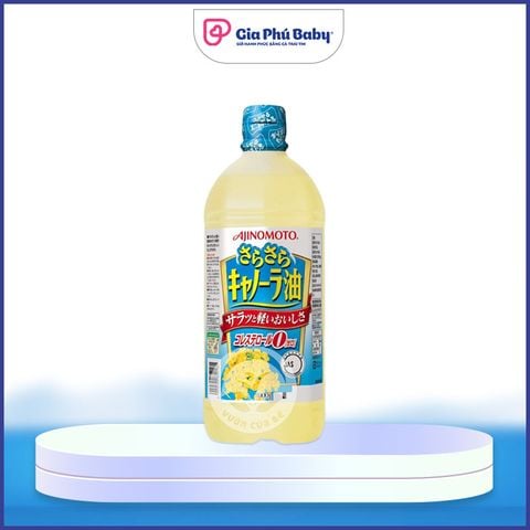 Dầu ăn hoa cải Ajinomoto Nhật Bản nguyên chất 1000g