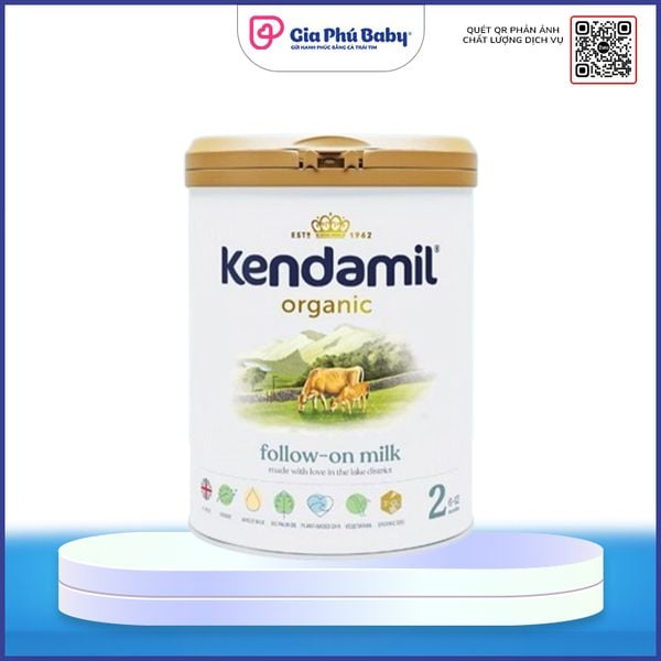Sữa Kendamil Organic Số 2 (800g) – Sữa Hữu Cơ Nguyên Kem ( 6–12th )