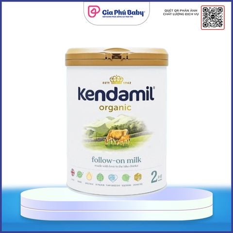 Sữa Kendamil Organic Số 2 (800g) – Sữa Hữu Cơ Nguyên Kem ( 6–12th )