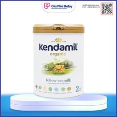 Sữa Kendamil Organic Số 2 (800g) – Sữa Hữu Cơ Nguyên Kem ( 6–12th )