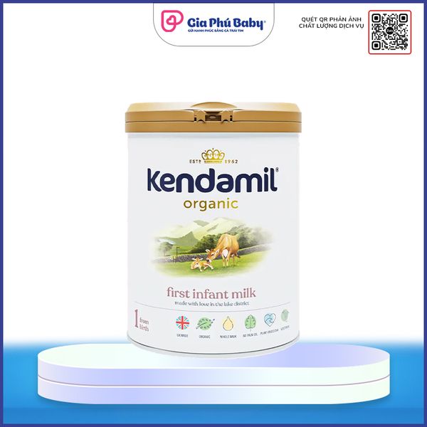 Sữa Kendamil Organic Số 1 (800g) – Sữa Hữu Cơ Chuẩn Anh Quốc