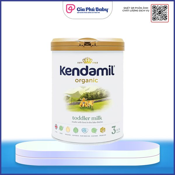 Sữa Kendamil Organic Số 3 (800g) – Sữa Hữu Cơ Nguyên Kem