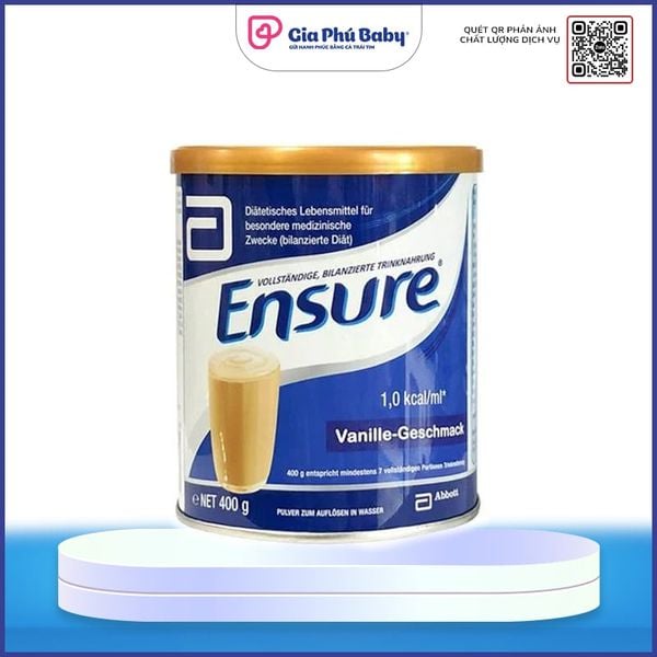 Sữa Bột Ensure Đức 400g – Dinh Dưỡng Toàn Diện