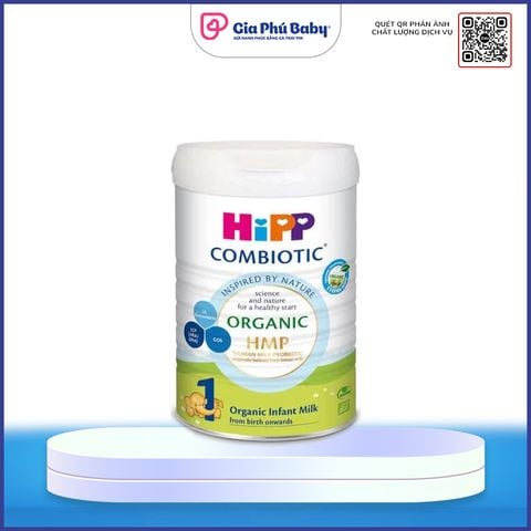 Sữa HiPP Organic Số 1 (800g) Cho Trẻ 0–6 Tháng Tuổi – Chính Hãng Tại Gia Phú Baby