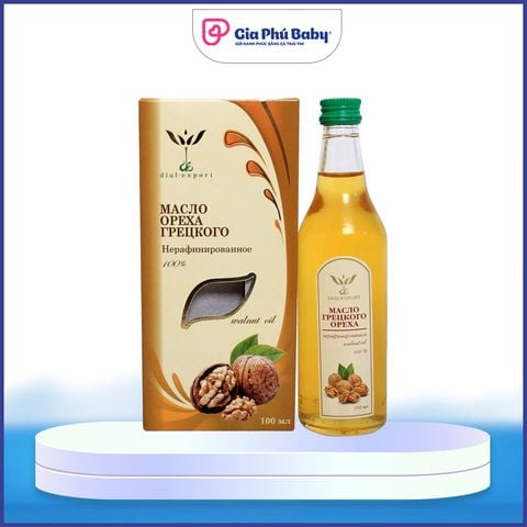 Dầu hạt óc chó Nga 250ml/100ml chính hãng date mới