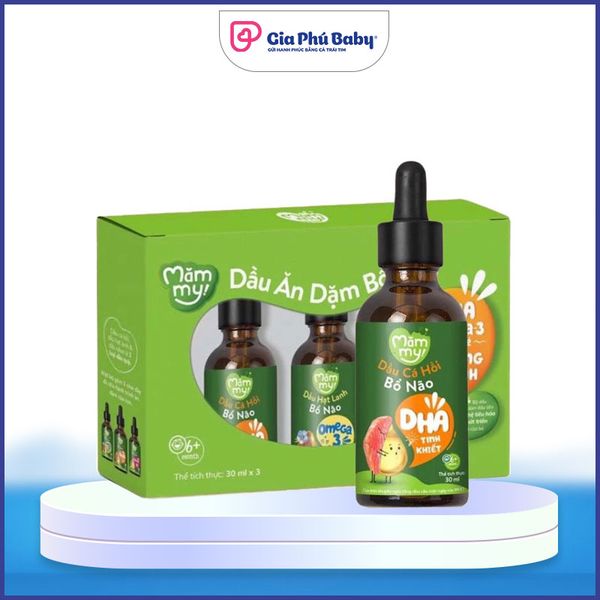 Set 3 chai dầu ăn dặm Mămmy