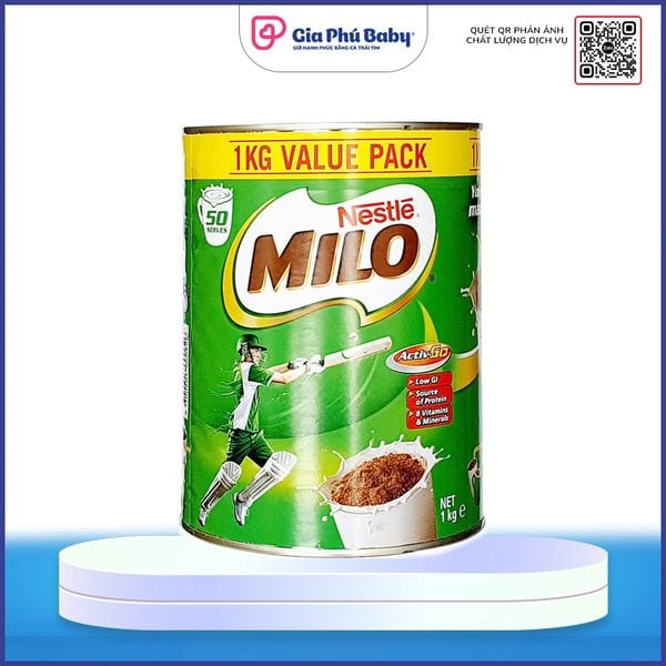 Sữa Milo Úc 1kg – Dinh Dưỡng Năng Lượng Cho bé