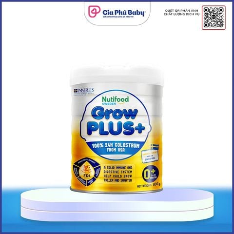 Sữa Grow Plus Vàng 800g – Dinh Dưỡng Đặc Chế Giúp Trẻ Tăng Cân, Khỏe Mạnh Mỗi Ngày